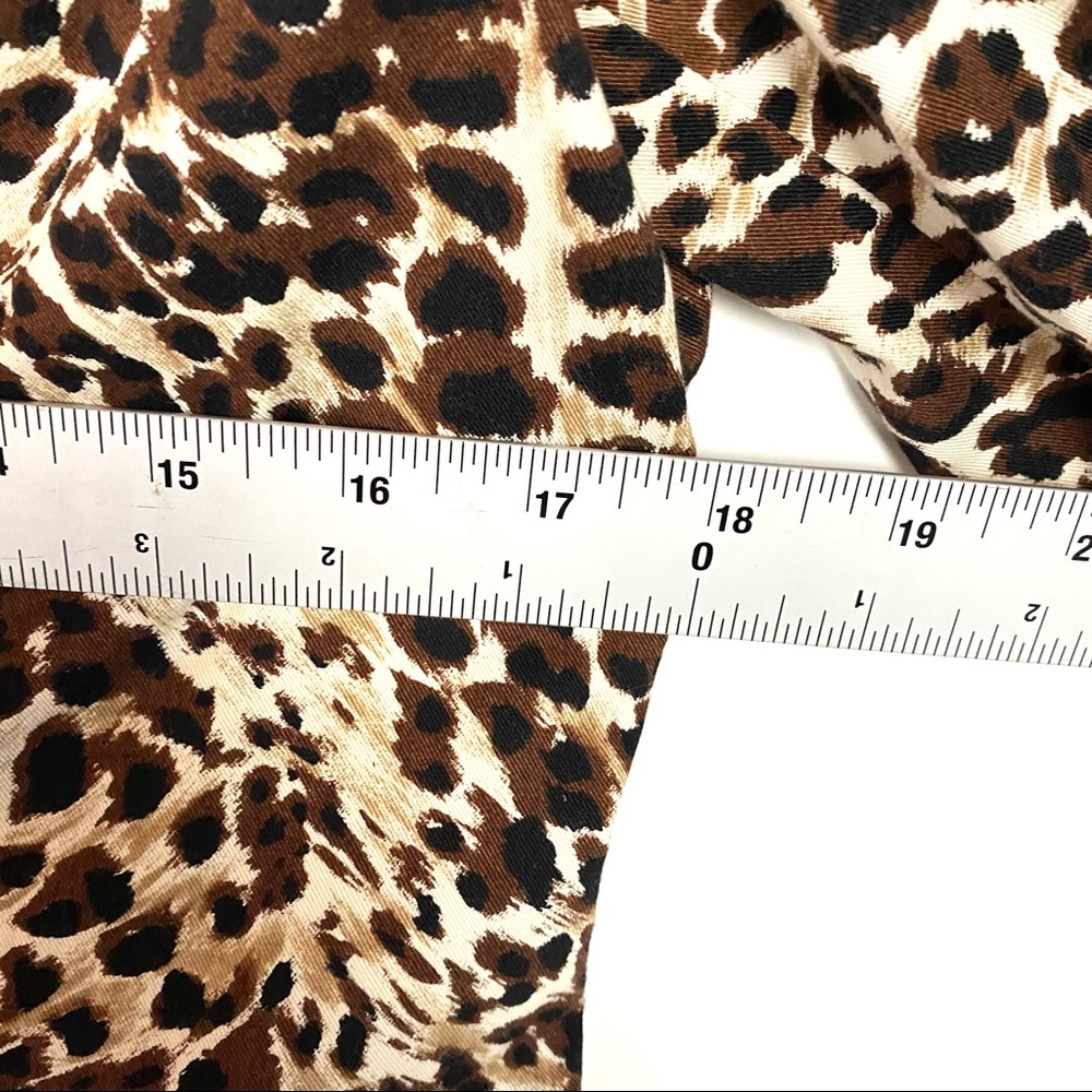 LaFayette 148 Leopard Animal Print Jacket - Picture 9 of 10